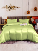 [Mintgrün] SilkSilky-DE 19Momme Reine Seide Bedding Set 002