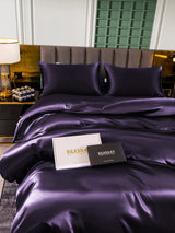 [Violett] SilkSilky-DE 25Momme Bettwäsche Sets 005