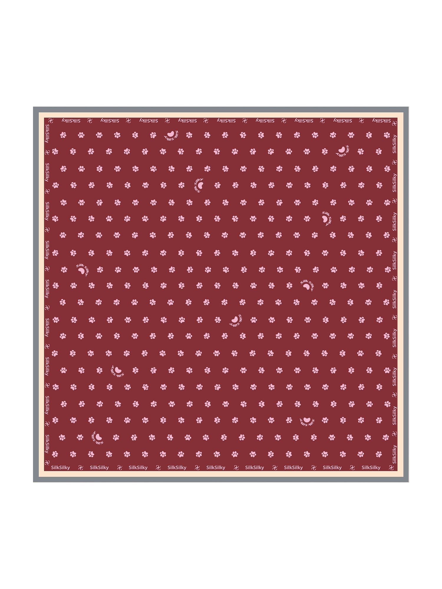 [Rotwein] SilkSilky-DE Scarf 001