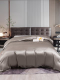 SilkSilky DE 22Momme Reine Seide Duvet Cover Grau 001