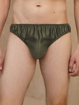[Grün] SilkSilky-DE Mens Underwear 001