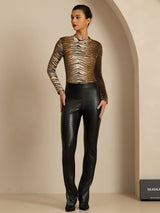 [Tiger] SilkSilky-DE Long Sleeve T-Shirt 007