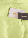 SilkSilky DE 19Momme Reine Seide Duvet Cover Mintgrün 004