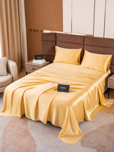 [Champagner] SilkSilky-DE 19Momme Bettwäsche Sets 001