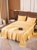 SilkSilky DE 19Momme Reine Seide Bedding Set Champagner 001