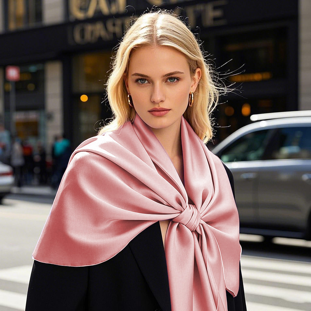 [Blasses Mauve] SilkSilky-DE Schals 002