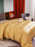 SilkSilky DE 25Momme Reine Seide Duvet Cover Champagner 003