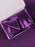 SilkSilky-DE 19Momme Reine Seide Pillowcase Violett 008