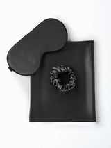[Schwarz] SilkSilky-DE 19Momme Reine Seide Pillowcase Set 005