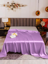 [Lavendel] SilkSilky-DE 19Momme Spannbettlaken 002