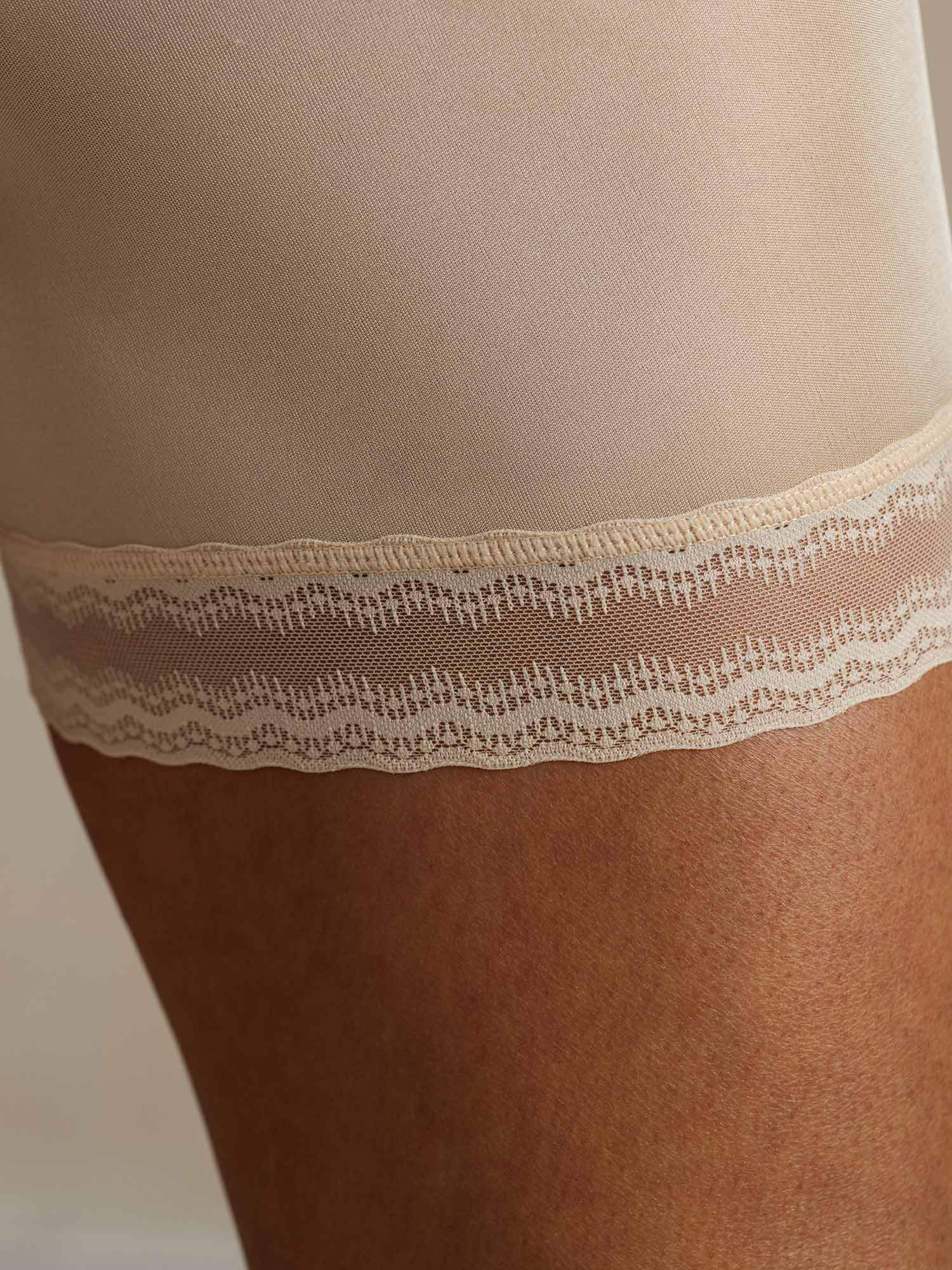 [Beige] SilkSilky-DE Reine Seide Panty 004,