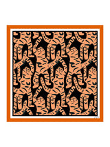 [Schwarzer Tiger] SilkSilky-DE Scarf 001