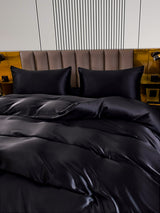 [Schwarz] SilkSilky-DE 22Momme Bettwäsche Sets 004