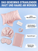[Blasses Mauve] SilkSilky-DE 19Momme Pillowcase Set 002