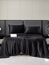 [Schwarz] SilkSilky-DE 19Momme Bettwäsche Sets 007