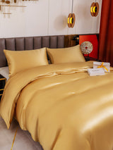 [Champagner] SilkSilky-DE 19Momme Bettwäsche Sets 003