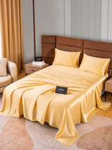 [Champagner] SilkSilky-DE 22Momme Reine Seide Bedding Set 006,