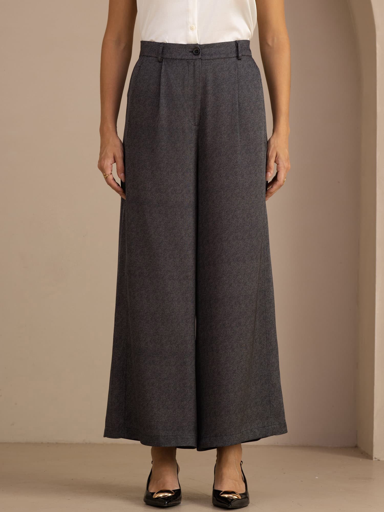 [Schwarz] SilkSilky-DE Womens Pants 002