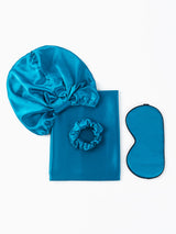 [König Blau] SilkSilky-DE 19Momme Pillowcase Set 001