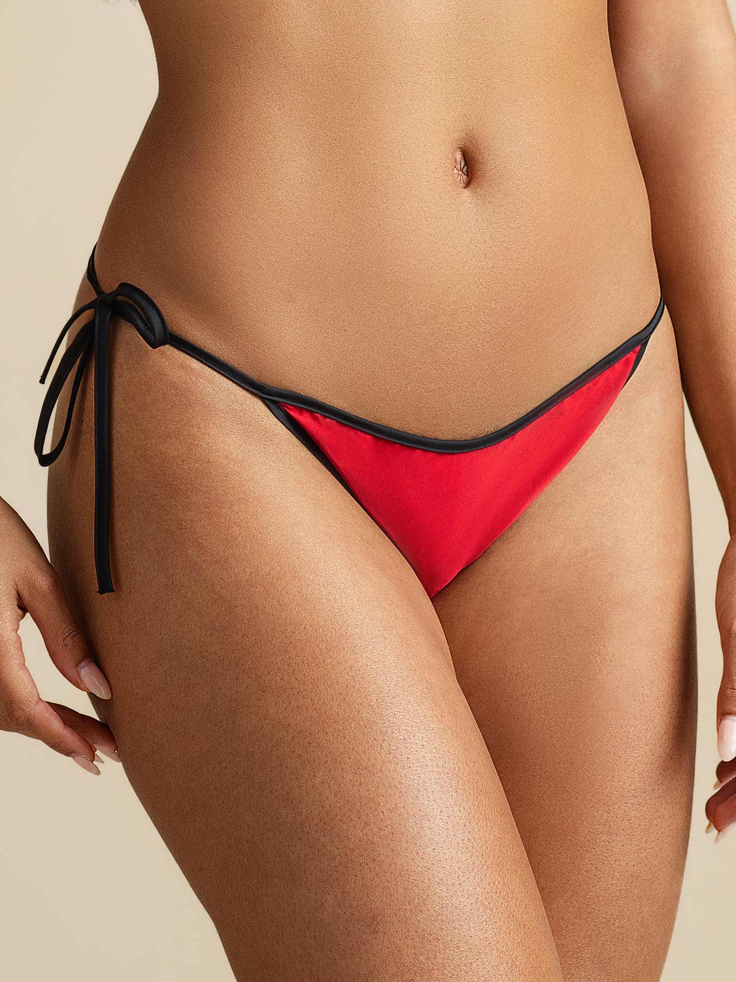 [Rotwein] SilkSilky-DE Seide Panty 004,