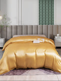 SilkSilky DE 25Momme Reine Seide Duvet Cover Champagner 001