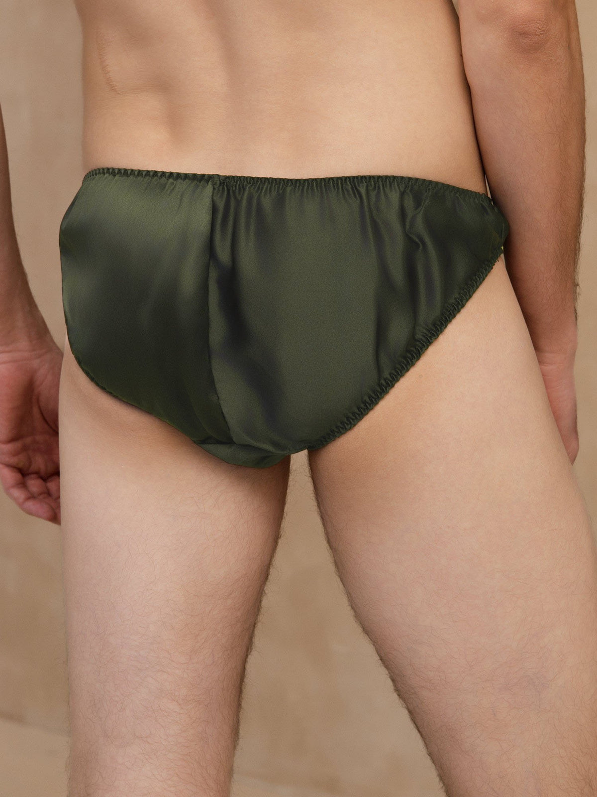 [Grün] SilkSilky-DE Mens Underwear 002