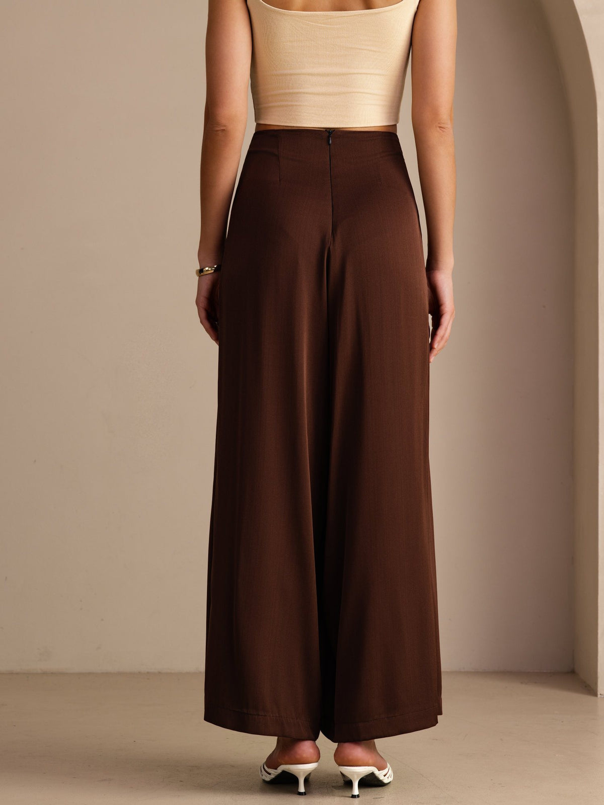 [Kaffee] SilkSilky-DE Womens Pants 002