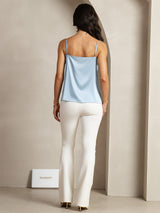 [Graublau] SilkSilky-DE Spaghetti Strap Cami Top 002