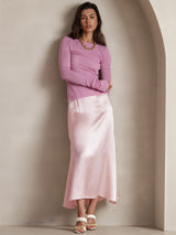 [Rosa] SilkSilky-DE 19Momme Röcke 006