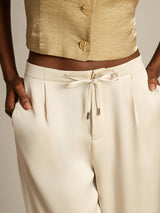 [Beige] SilkSilky-DE 19Momme Damenhosen 004