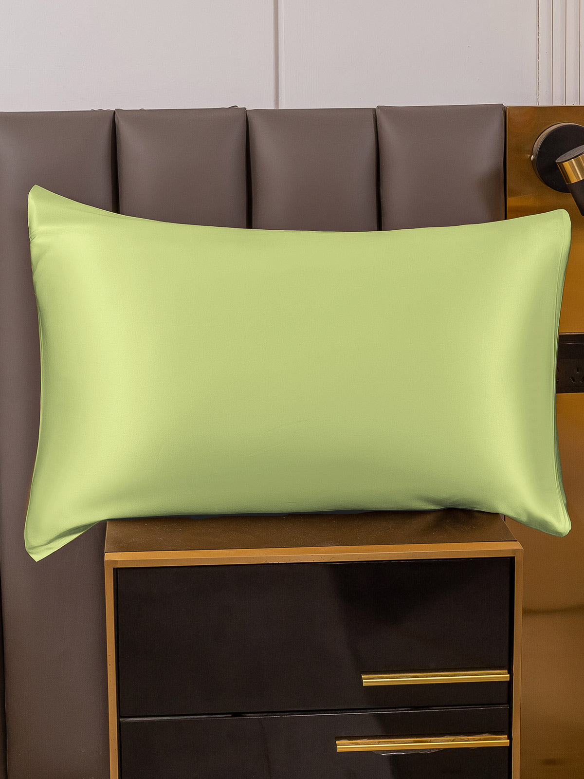 SilkSilky-DE 19Momme Reine Seide Pillowcase Mintgrün 001