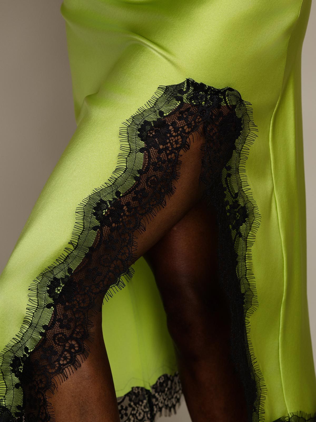 [Mintgrün] SilkSilky-DE 19Momme Seide Skirt 007