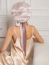 [Blasses Mauve] SilkSilky-DE Schlafmützen 005