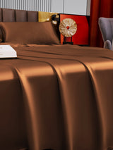 [Kaffee] SilkSilky-DE 22Momme Bettwäsche Sets 003