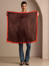[Schwarze Kirsche] SilkSilky-DE Scarf 003