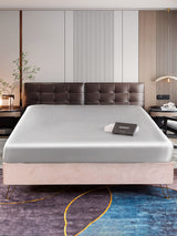 [Silber] SilkSilky-DE 22Momme Spannbettlaken 001