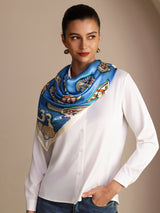 [Blauer Fisch] SilkSilky-DE Scarf 005