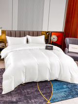 [Weiß] SilkSilky-DE 22Momme Reine Seide Bedding Set 003,