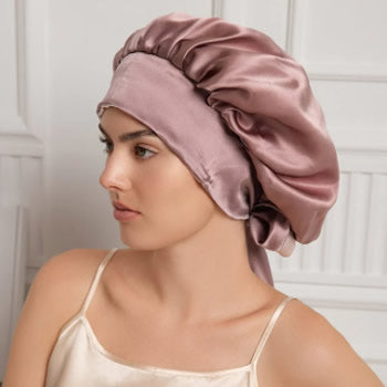 [Rosa] SilkSilky-DE Schlafmützen 001