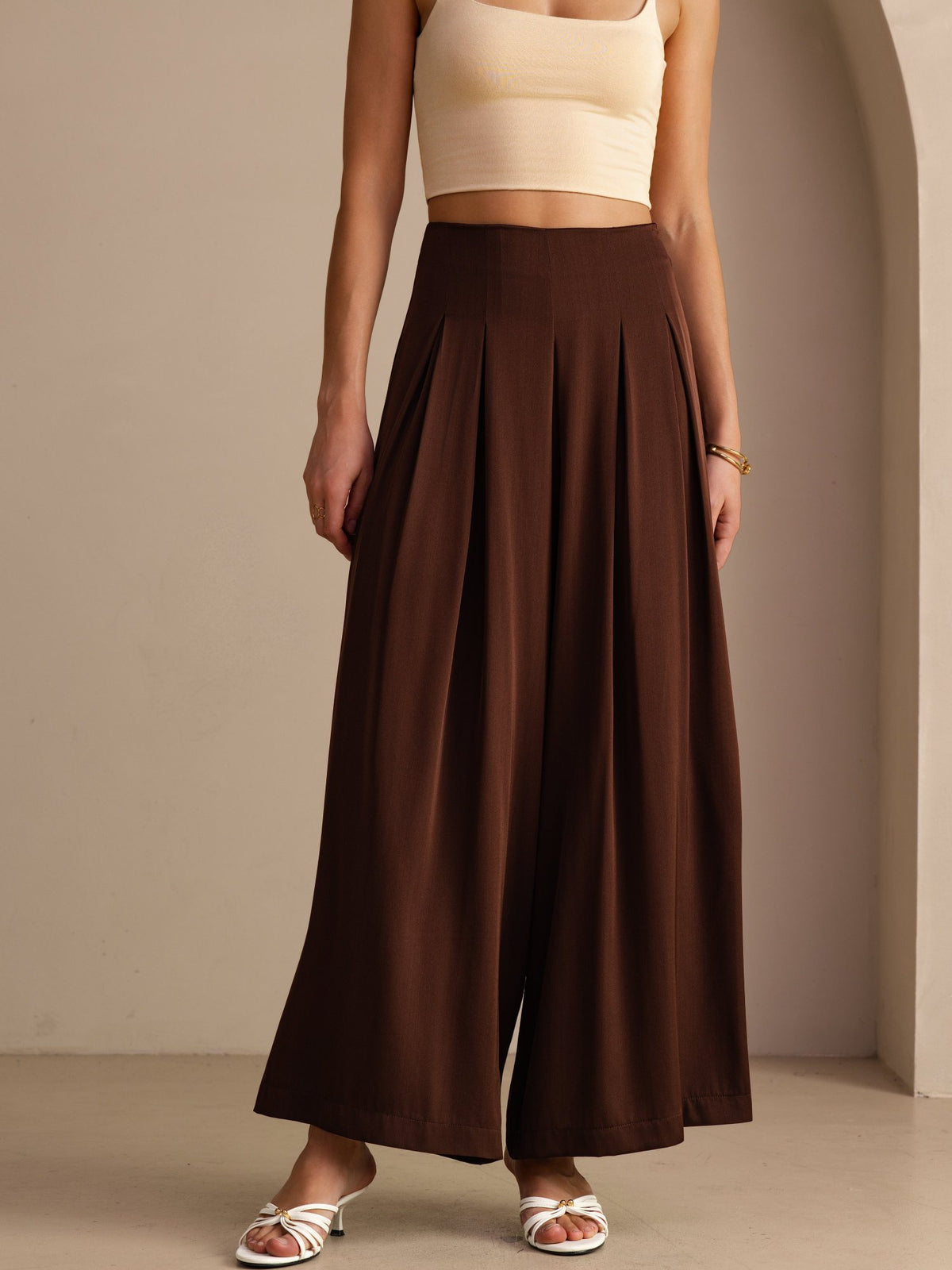 [Kaffee] SilkSilky-DE Womens Pants 001
