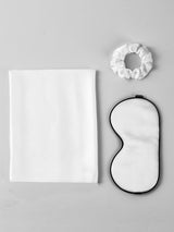 [Weiß] SilkSilky-DE 19Momme Reine Seide Pillowcase Set 003