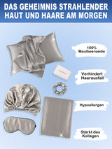 [Grau] SilkSilky-DE 19Momme Pillowcase Set 002