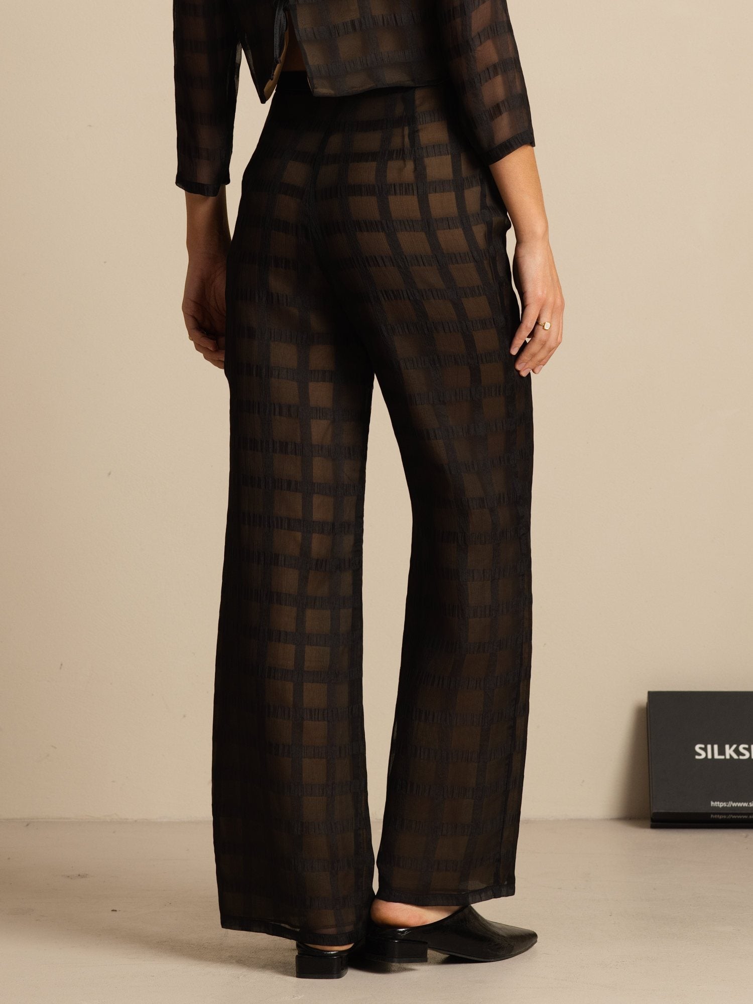 [Schwarz] SilkSilky-DE Womens Pants 002