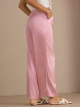 [Rosa Nadelstreifen] SilkSilky-DE Womens Pants 002