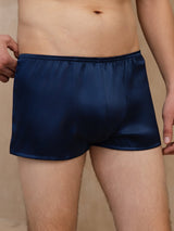 [Dunkelblau] SilkSilky-DE Mens Underwear 004