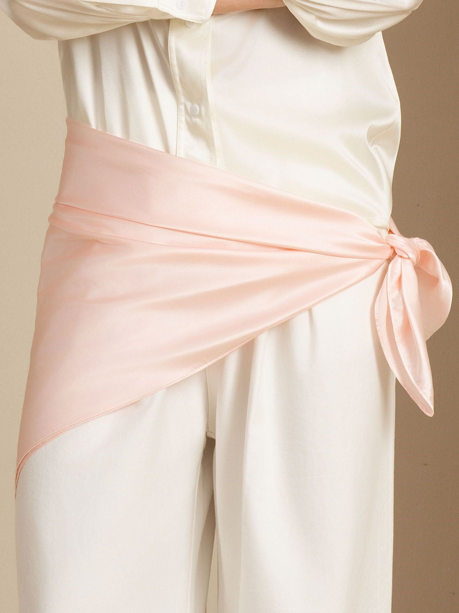 [Hellrosa] SilkSilky-DE Pure Silk Scarf 003