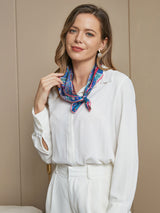 SilkSilky DE Reine Seide Scarf Multi 004