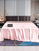[Rosa] SilkSilky-DE 22Momme Spannbettlaken 001