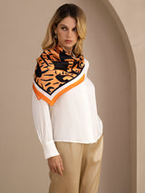 [Schwarzer Tiger] SilkSilky-DE Scarf 006