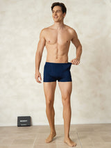 [Dunkelblau] SilkSilky-DE Seidenstrick Mens Underwear 004